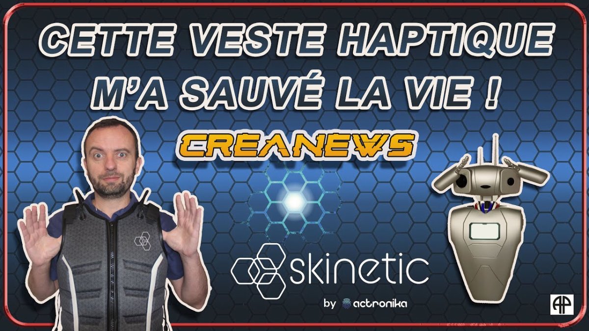  Veste haptique Skinetic by Actronika 