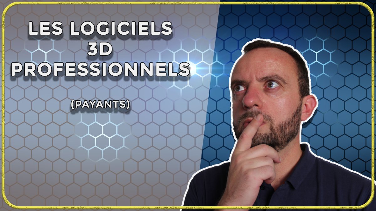  Logiciels 3D professionnels (payants) 
